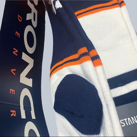 Stance Denver Broncos Logo Socks - Picture 3 of 5